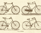 Vintage Vector Bicycles
