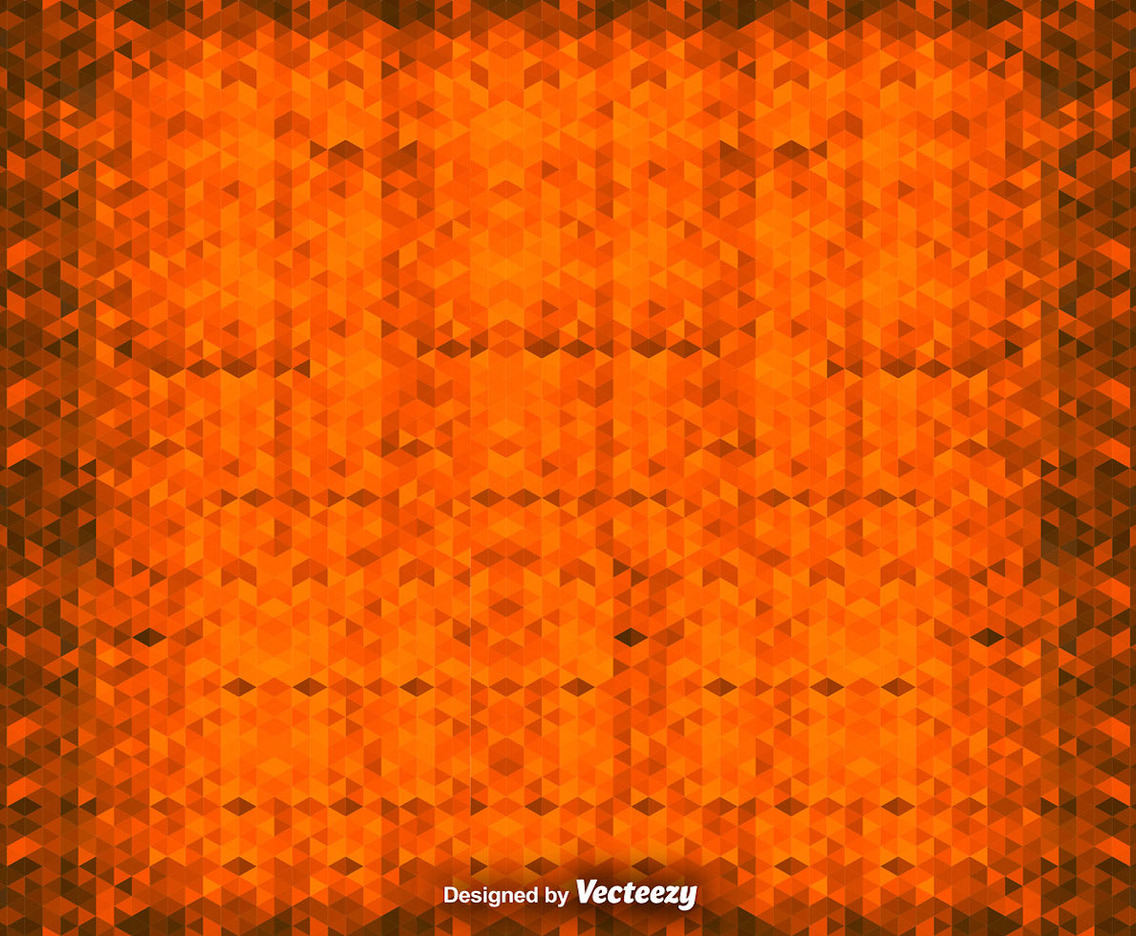 Vector Triangles Background In Retro Style