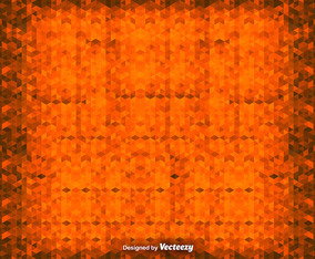 Vector Triangles Background In Retro Style