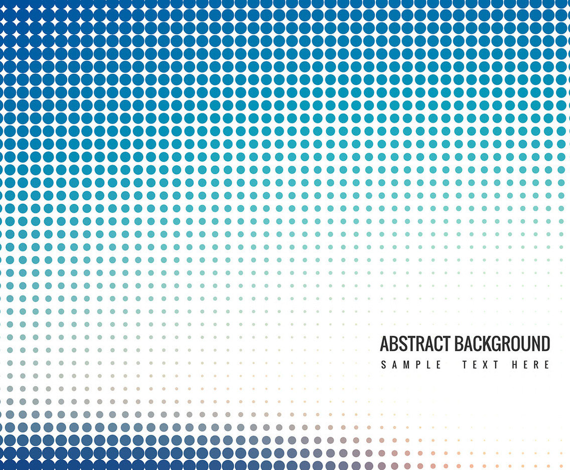 Free Vector Halftone Background