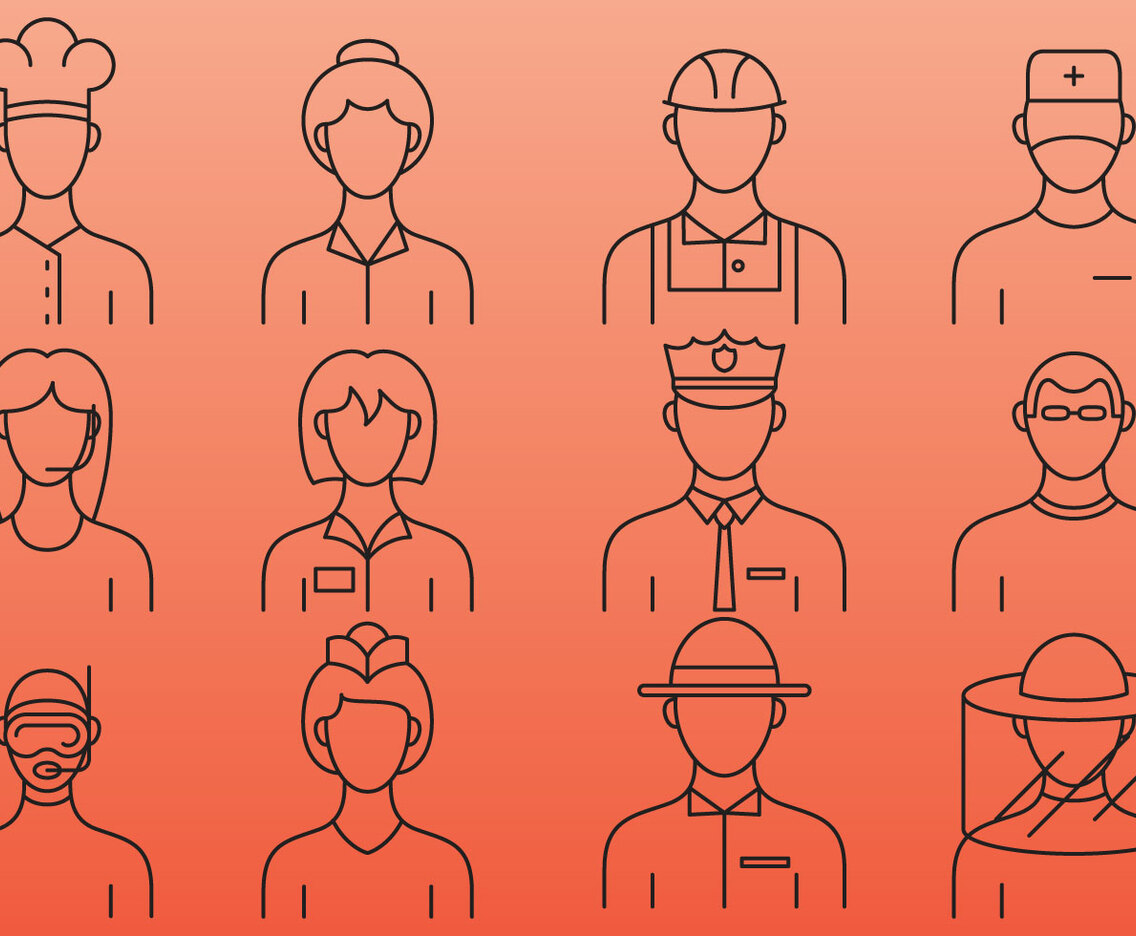 Professionals Line Icons