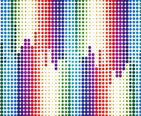 Free Vector Colorful Halftone Background
