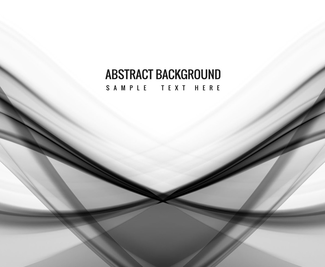 Free Vector Grey Wave Background