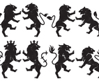 Heraldry Lion