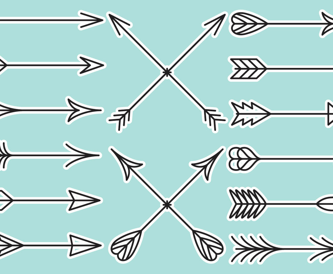 Flechas Line Arrows