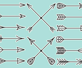 Flechas Line Arrows