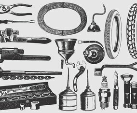 Vintage Mechanic Tools