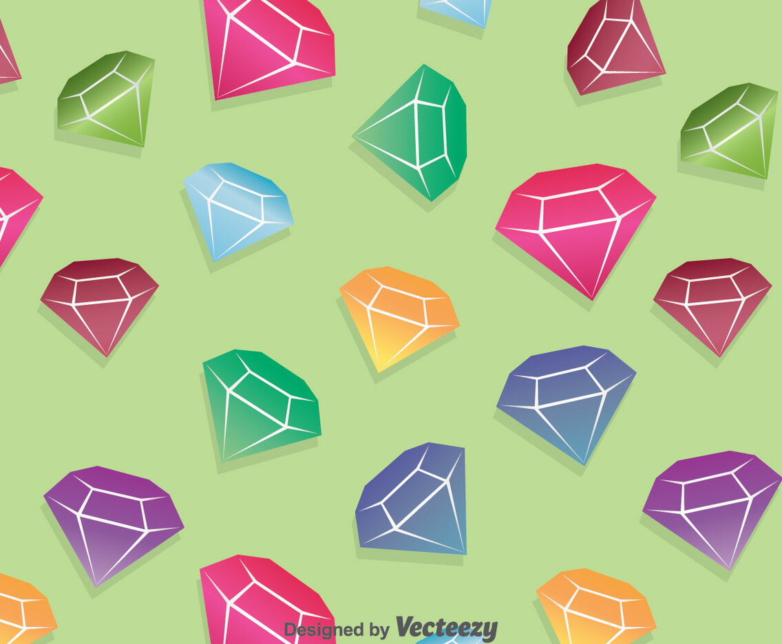Colorful Diamond Background