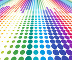 Free Vector Colorful Halftone background