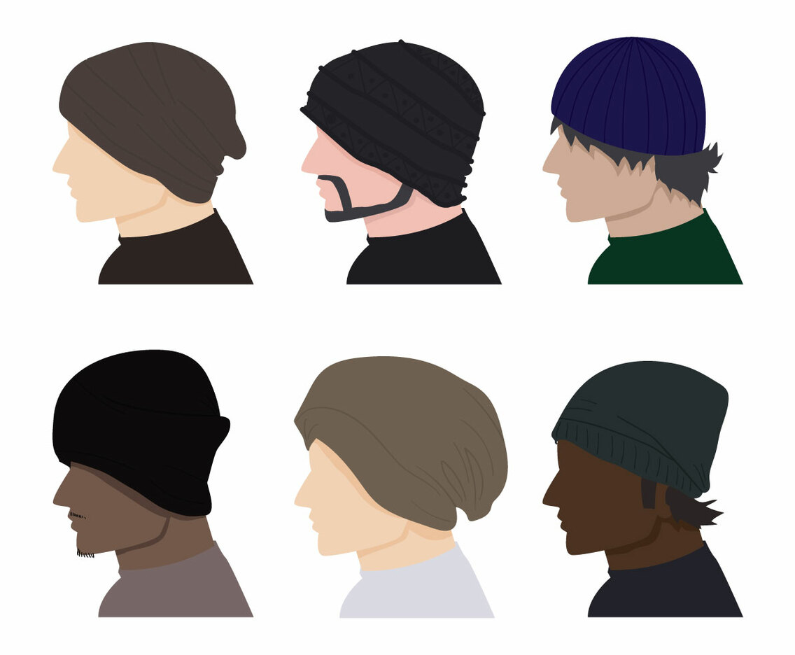 Male Hat Vectors