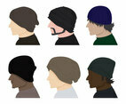 Male Hat Vectors