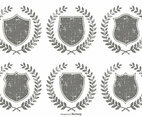 Grunge Crest Shapes