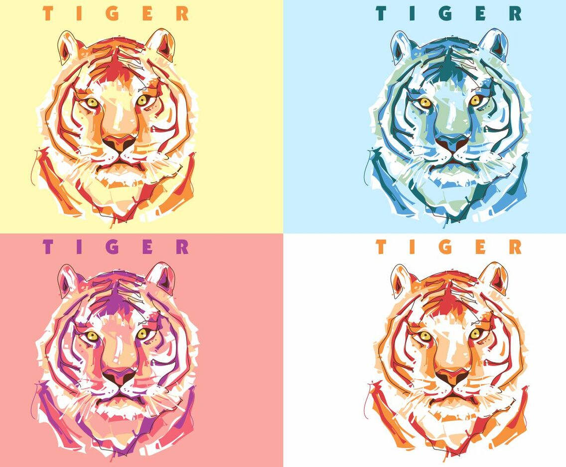 Tiger Colorful