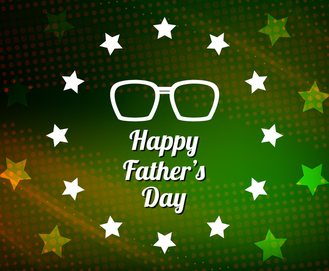 Free Vector Modern Father's Day Background
