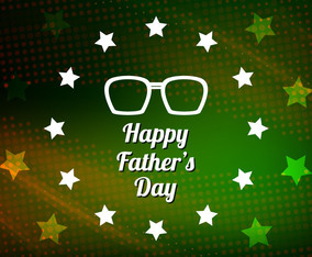 Free Vector Modern Father's Day Background