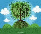 Tree of Wisdom Vector
