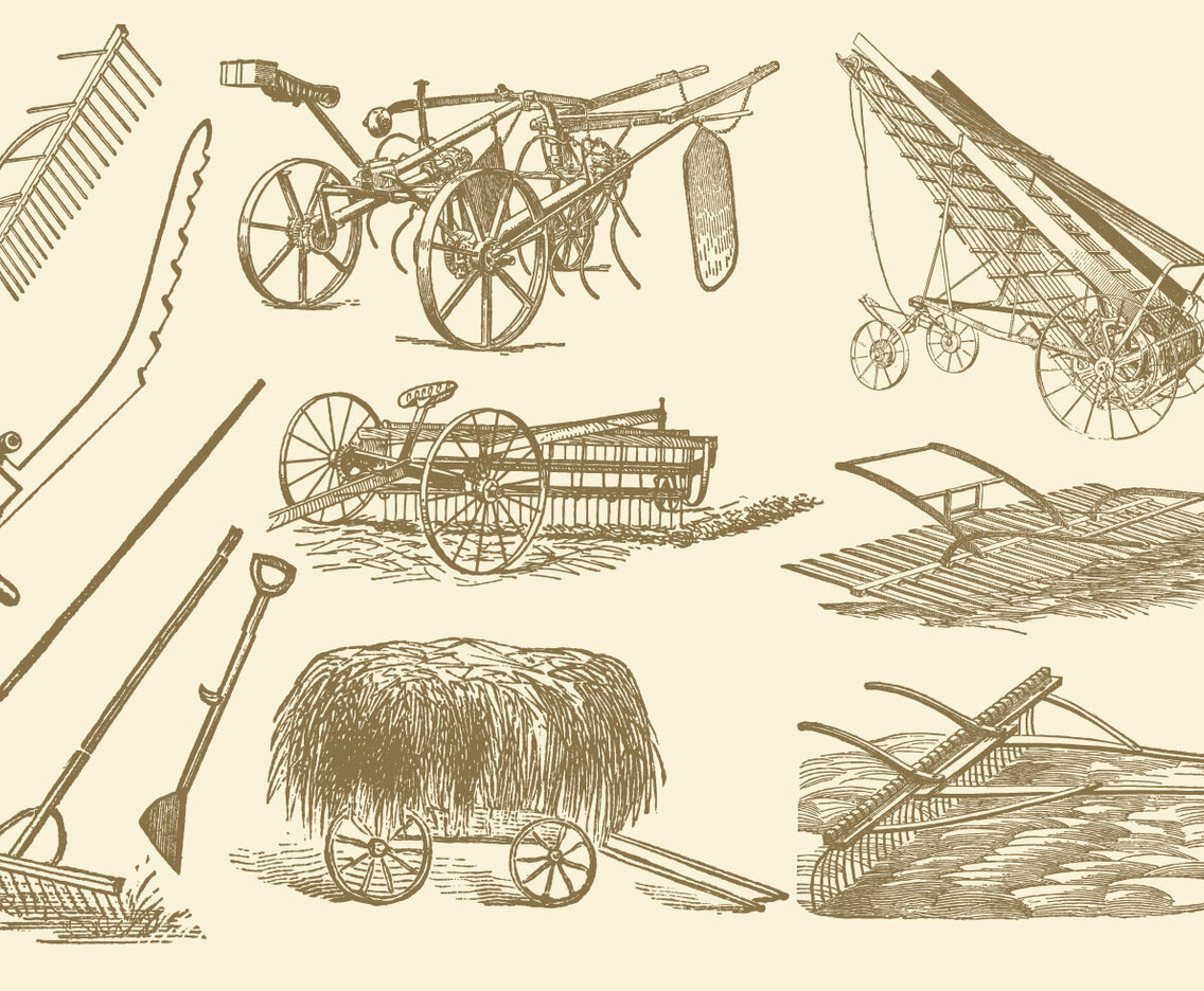 Hay Tools and Vectors