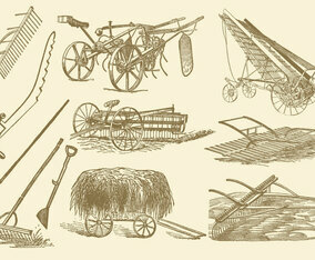 Hay Tools and Vectors