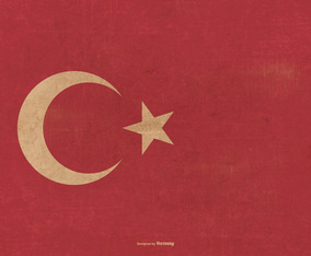 Grunge Flag of Turkey
