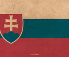 Grunge Flag of Slovakia