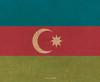 Grunge Flag of Azerbaijan