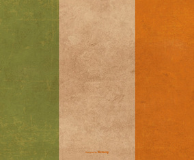 Grunge Flag of Ireland
