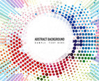 Free Vector Colorful Halftone Background