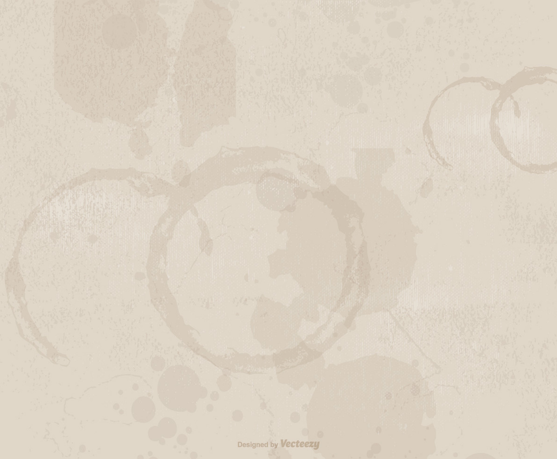 Coffee Stained Grunge Background