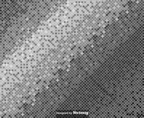 Vector Gray Pixelated Background