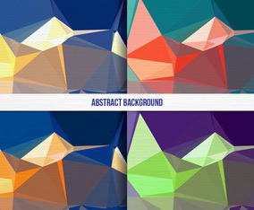 Free Vector Colorful Geometric Background Collection