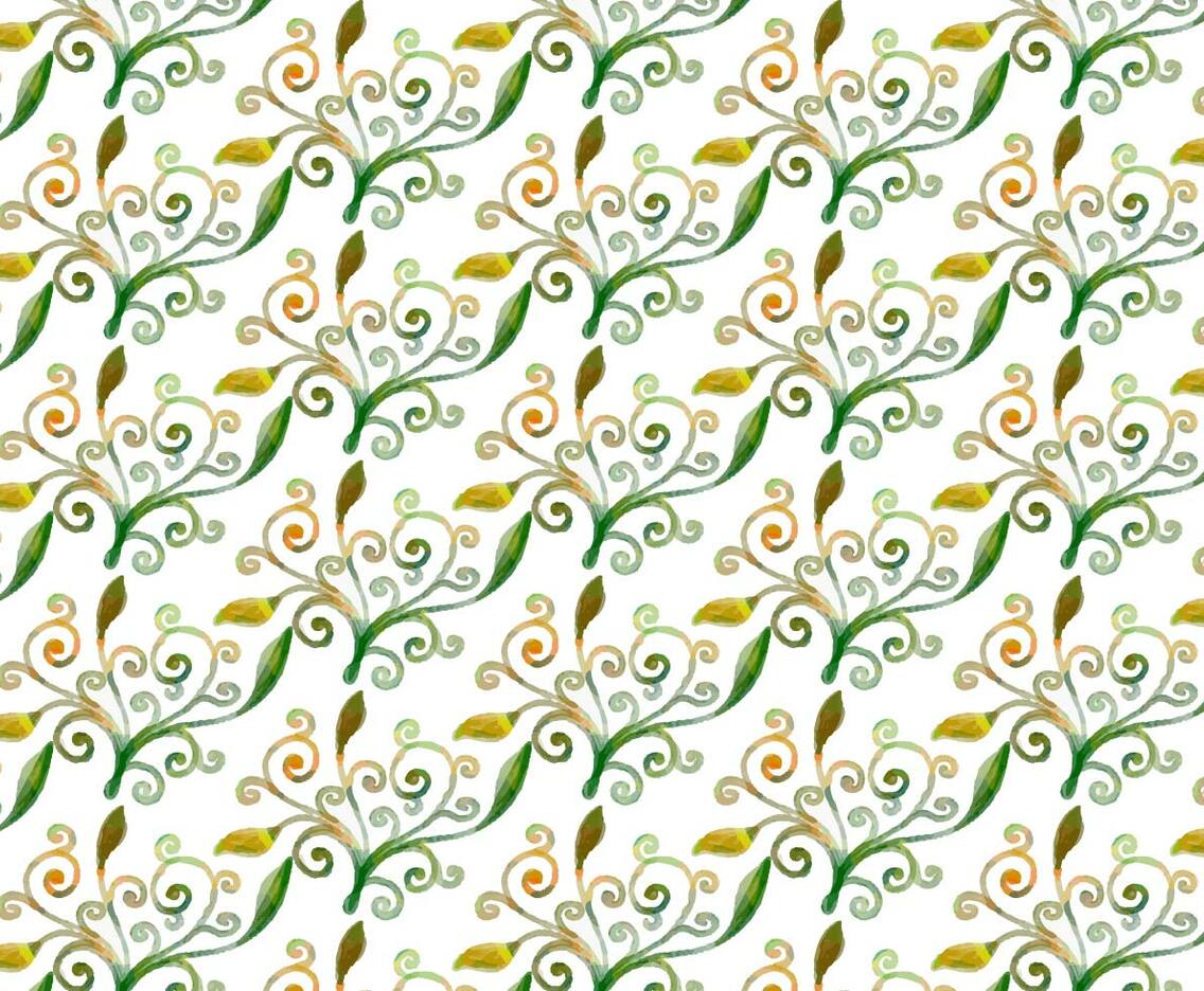 Autumn Vector Watercolor Royal Background