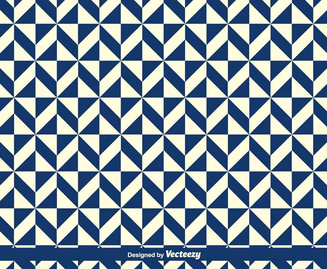 Vector abstract pattern with geometric shapes
