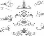 Vintage Ornaments Vectors