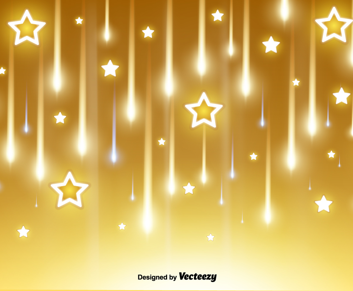 Vector Falling Stars And Comets Background