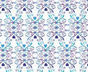 Blue and Purple Vector Watercolor Royal Background