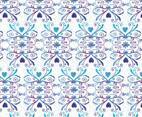Blue and Purple Vector Watercolor Royal Background