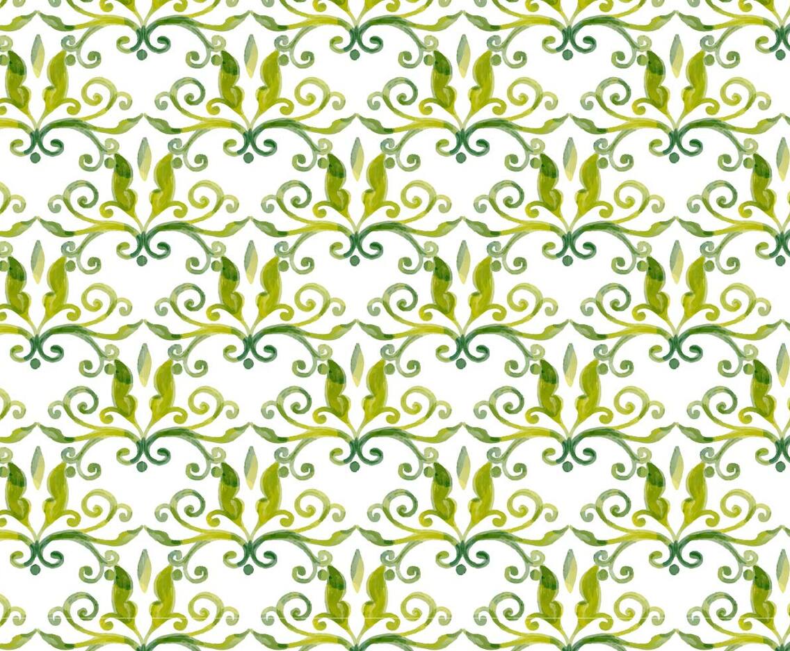 Olive Green Vector Watercolor Royal Background