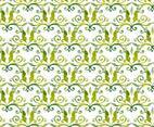 Olive Green Vector Watercolor Royal Background