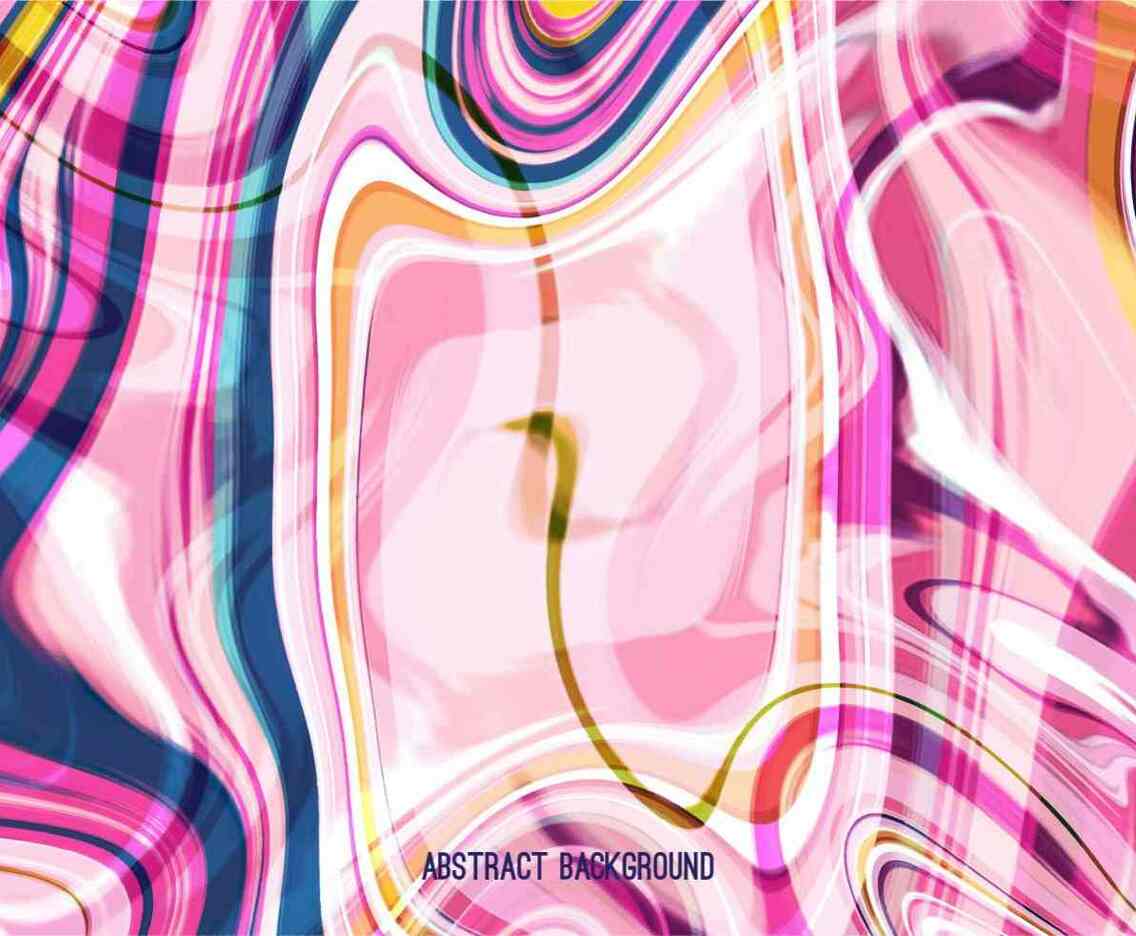 Pink Vector Abstract Marble Background