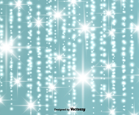 Vector Abstract Glowing Stars Background