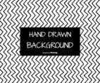 Hand Drawn Style Seamless Chevron Background
