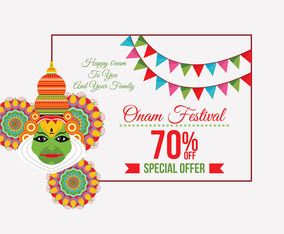 Onam Vector