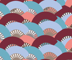 Colorful Spanish Fan Pattern