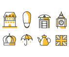 The Kingdom of Great Britain England Icons