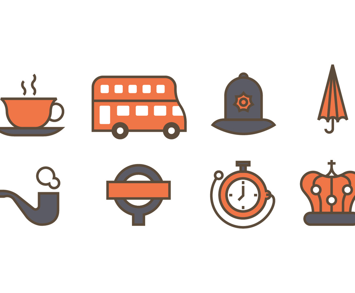 The Kingdom of Great Britain  England Icons