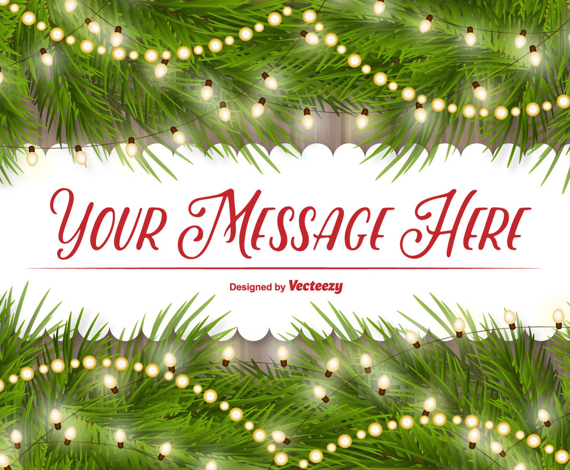 Winter Background, Vector Illustration