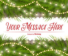 Winter Background, Vector Illustration