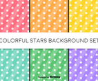 Vector Stars Background - Stars Patterns
