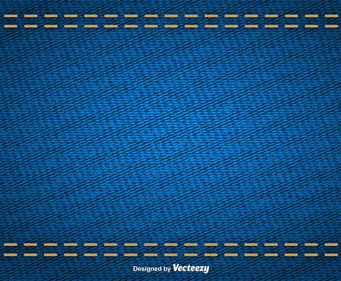 Vector Abstract Texture Of Blue Denim