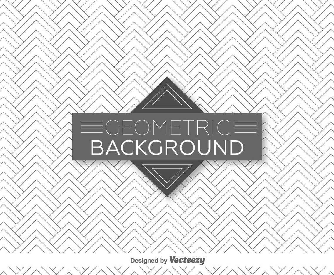 Vector abstract pattern with geometric shapes